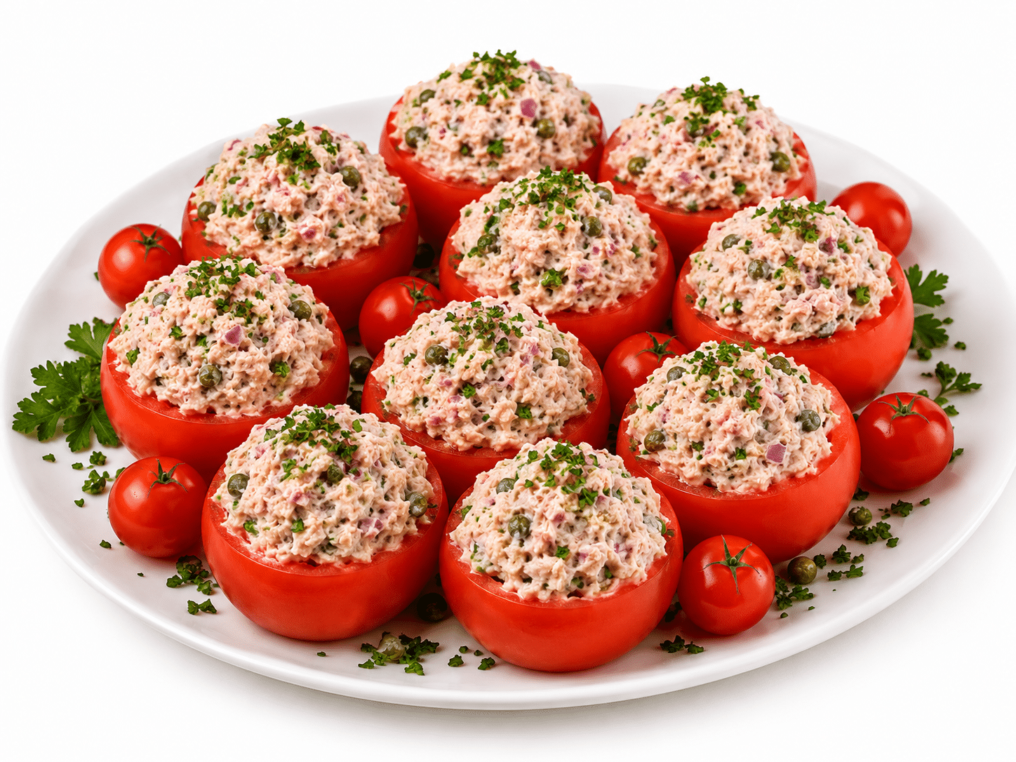 Tomates Farcies au Thon