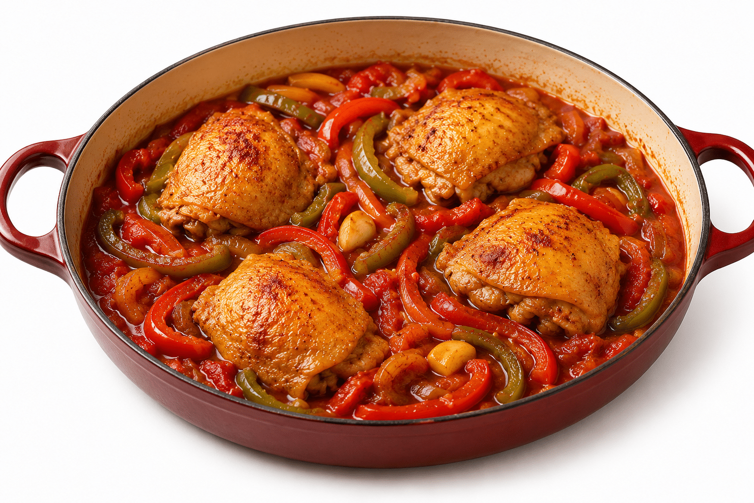 Poulet Basquaise