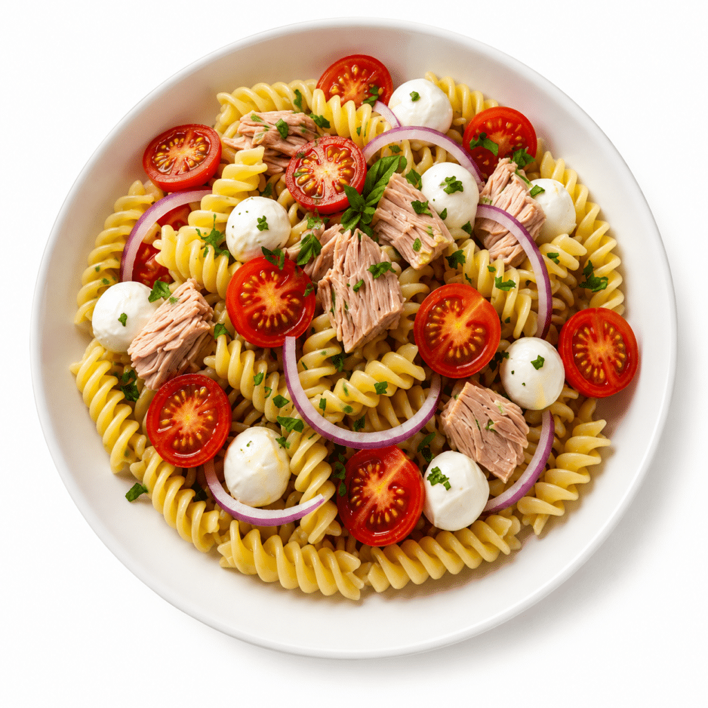 Salade de pâtes au thon