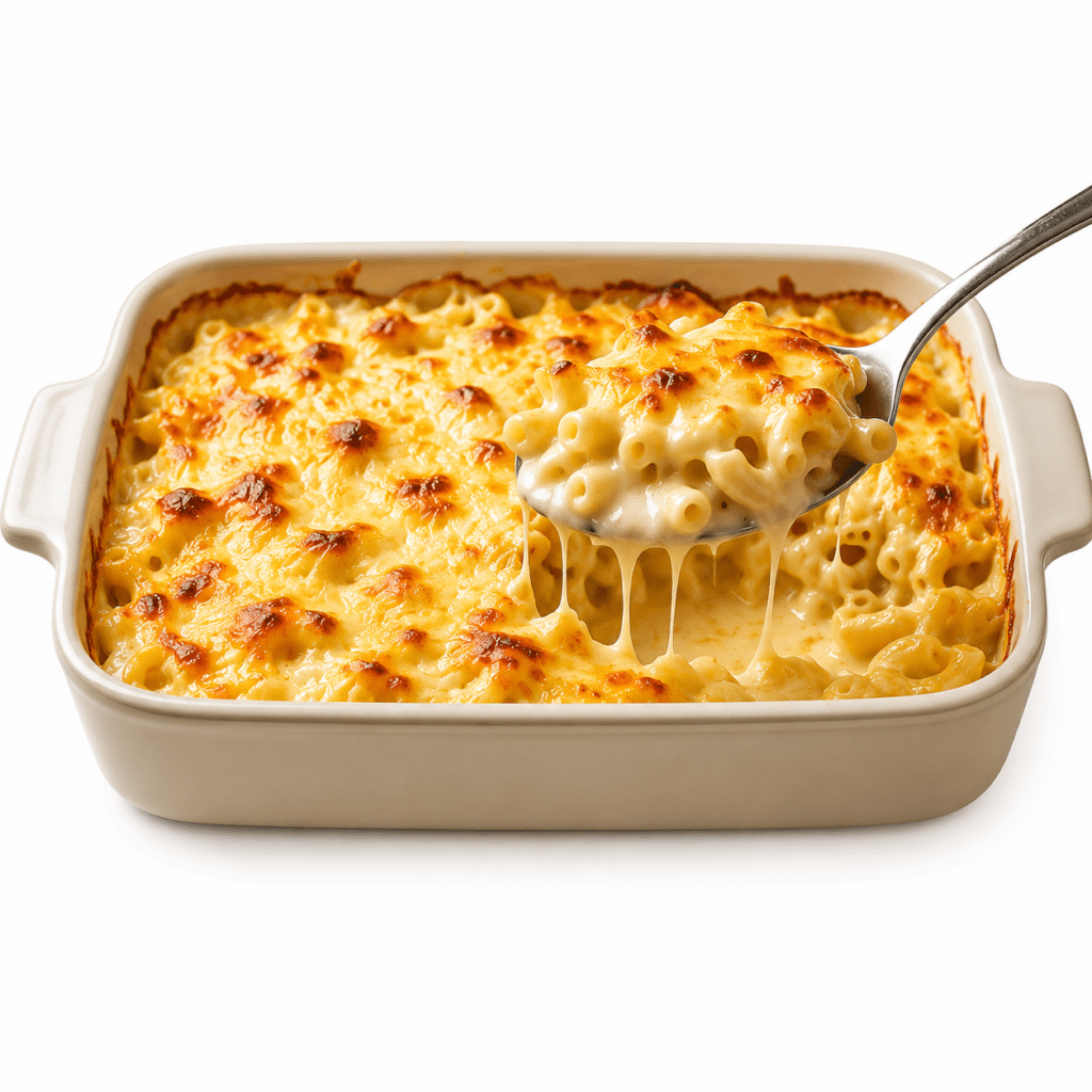 GRATIN DE MACARONIS AU FROMAGE — ULTRA CRÉMEUX & RÉCONFORTANT