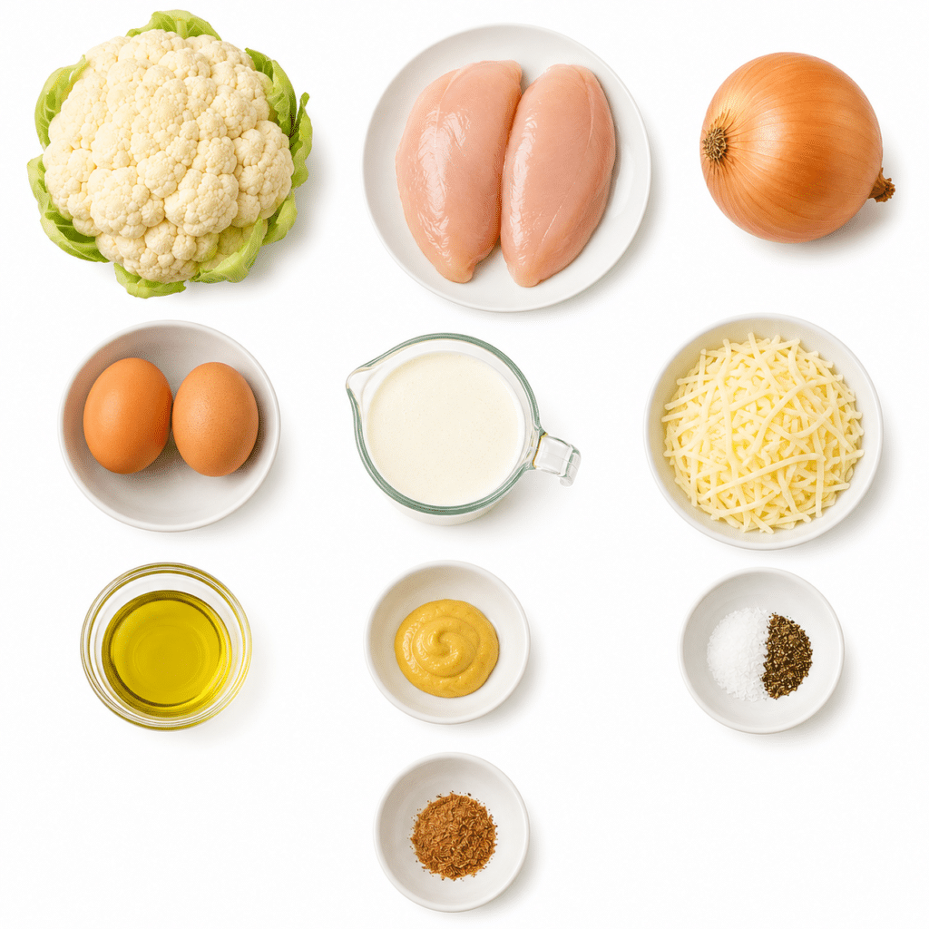 GRATIN DE CHOU-FLEUR & POULET — CRÉMEUX, GOURMAND ET RÉCONFORTANT !