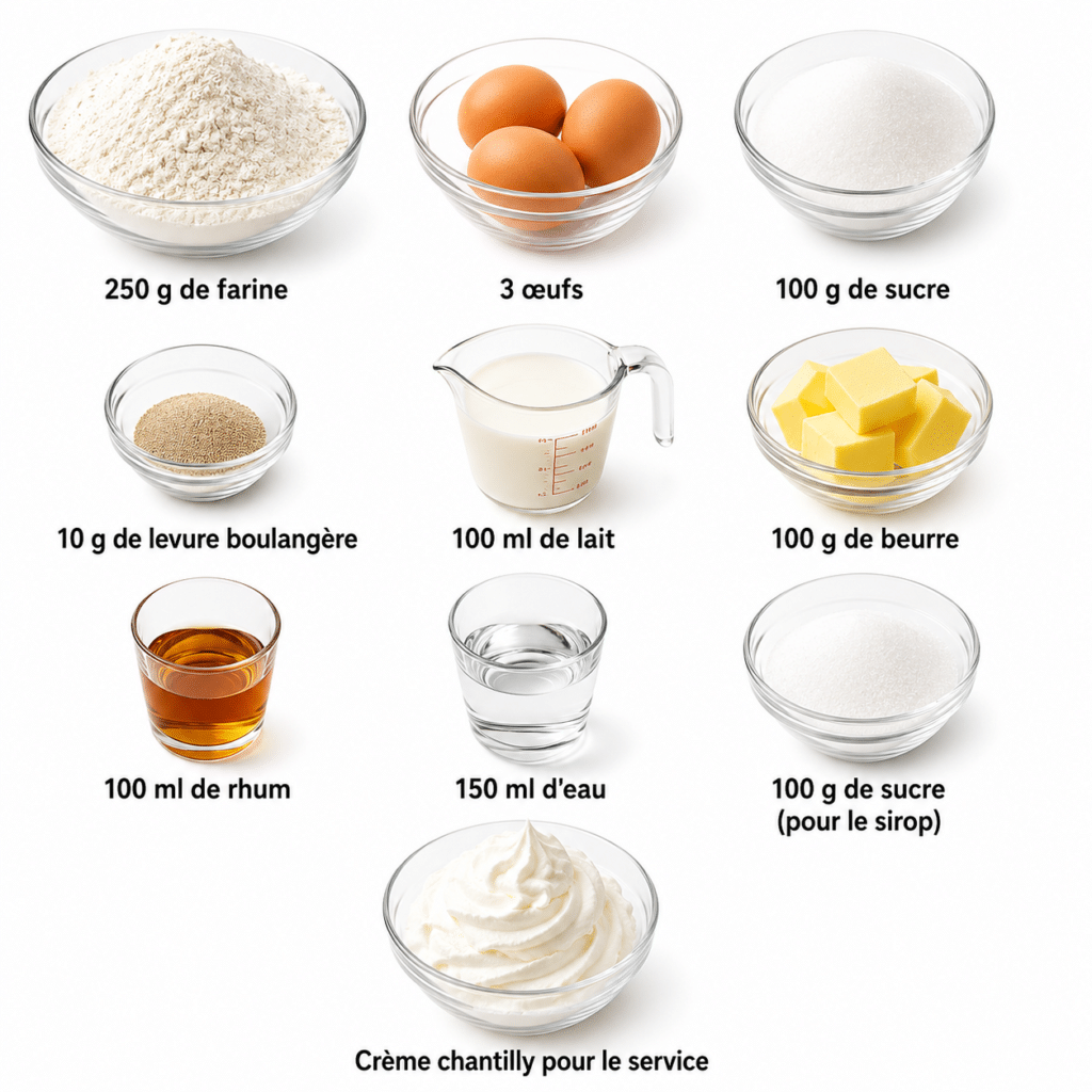 Baba au Rhum maison : la recette moelleuse et imbibée qui sent bon les desserts de fête 2 Baba au Rhum